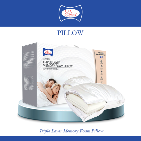 Serta 3 layer comfort hot sale pillow with gel pearl technology
